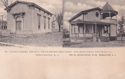 Delaware West-112-1912-pc-Penn Seminary Alpha Omega Frat-16 Scarborough-SC 128