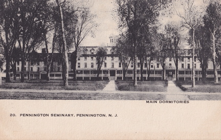 Delaware West-112-1921-pc-20 Penn Seminary Dorm-undiv-SC 122